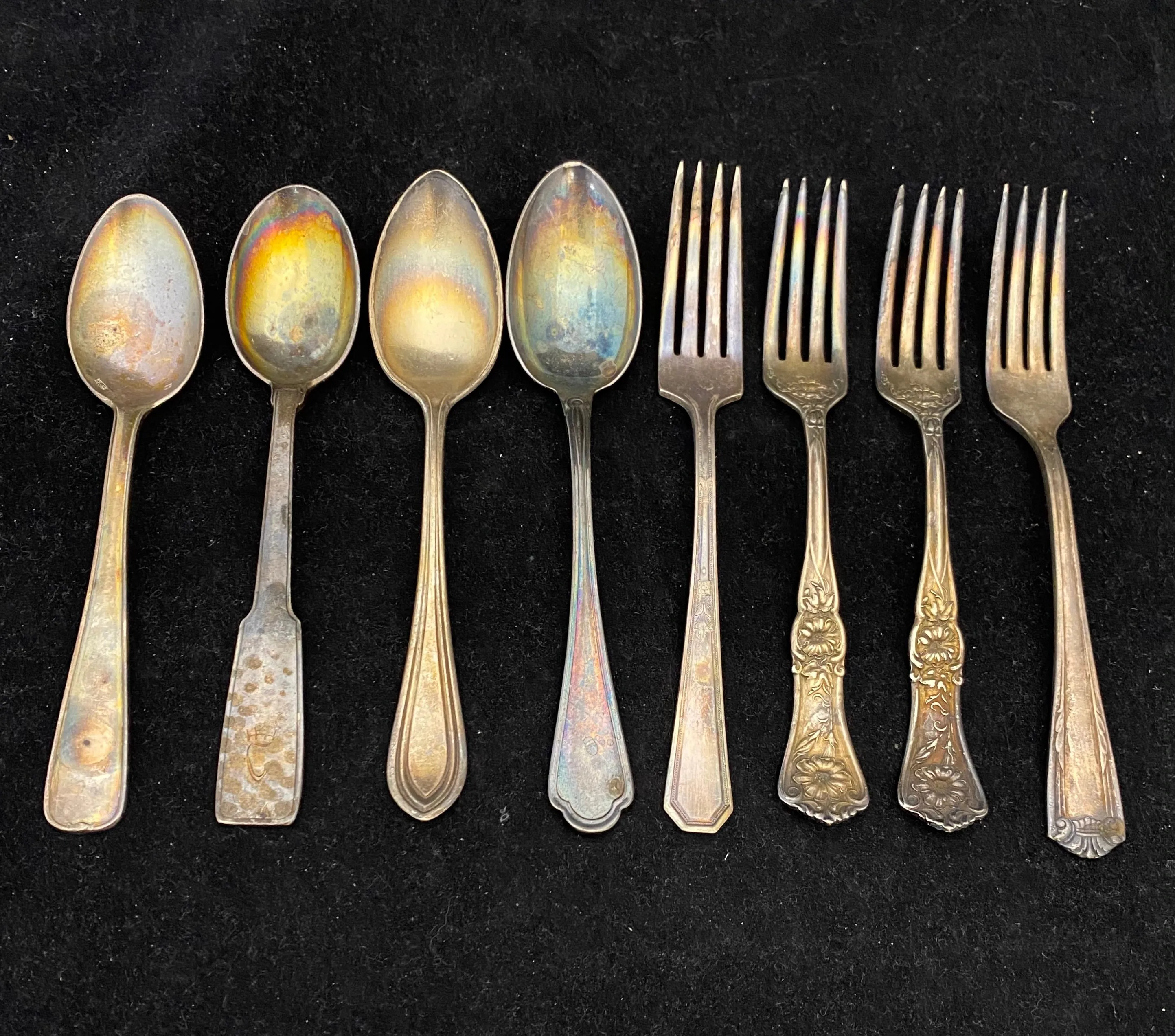 Assorted Silver Plate Forks and Spoons - $800 APR Value w/ CoA!