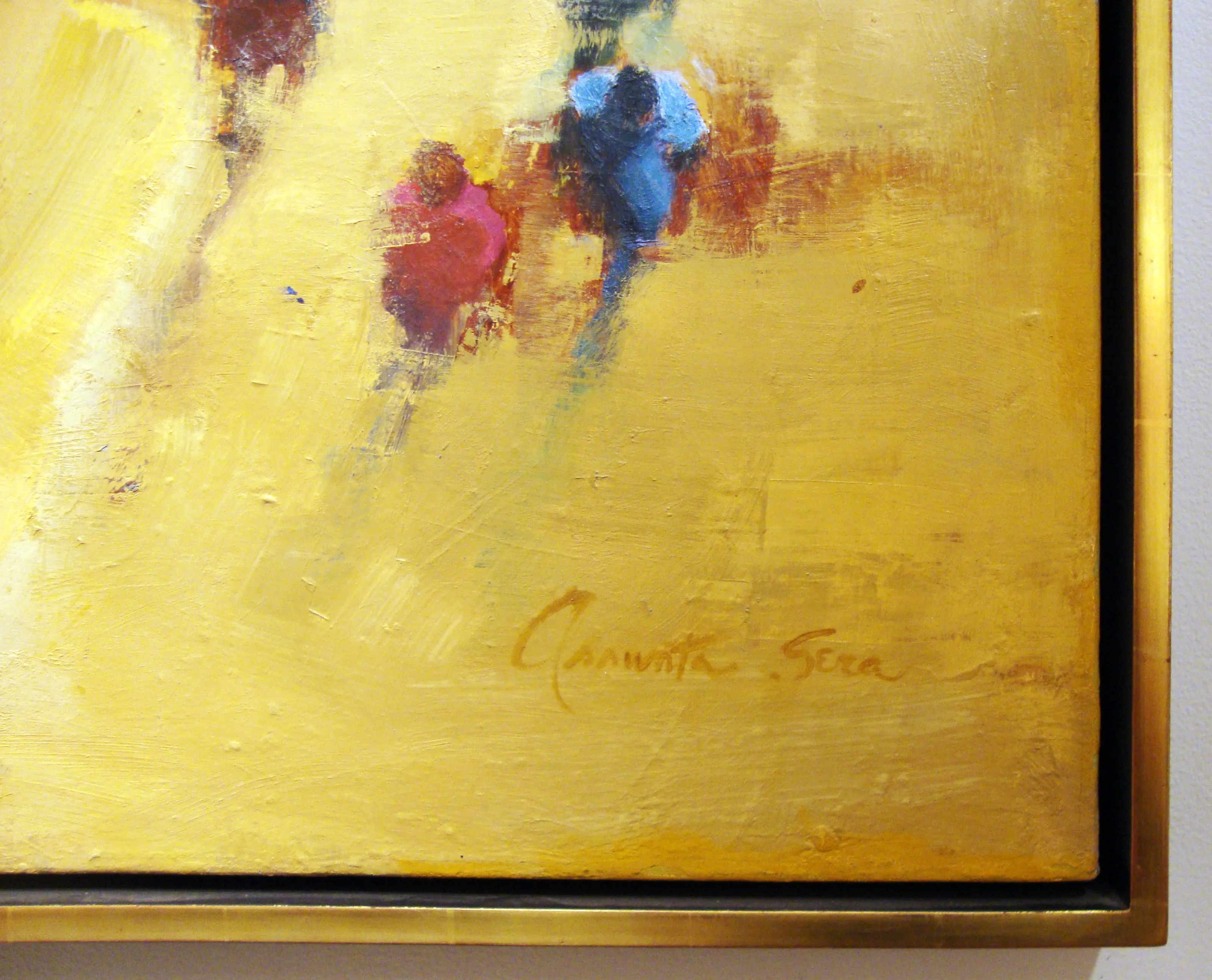 Assunta Sera, 'Amid Time,' Original Oil on Canvas, c. 1998 - Appraisal Value: $35K*