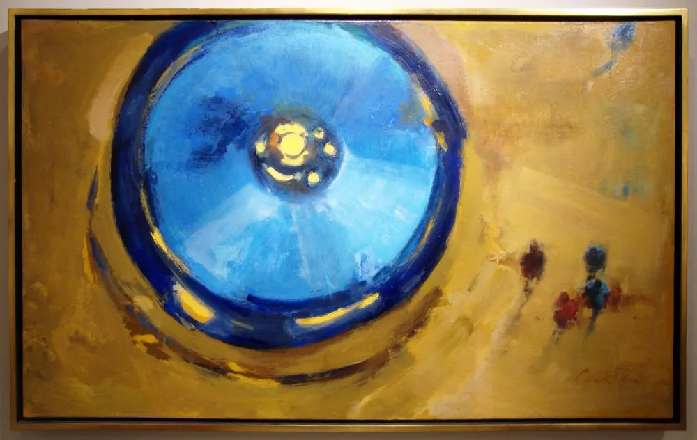 Assunta Sera, 'Amid Time,' Original Oil on Canvas, c. 1998 - Appraisal Value: $35K*
