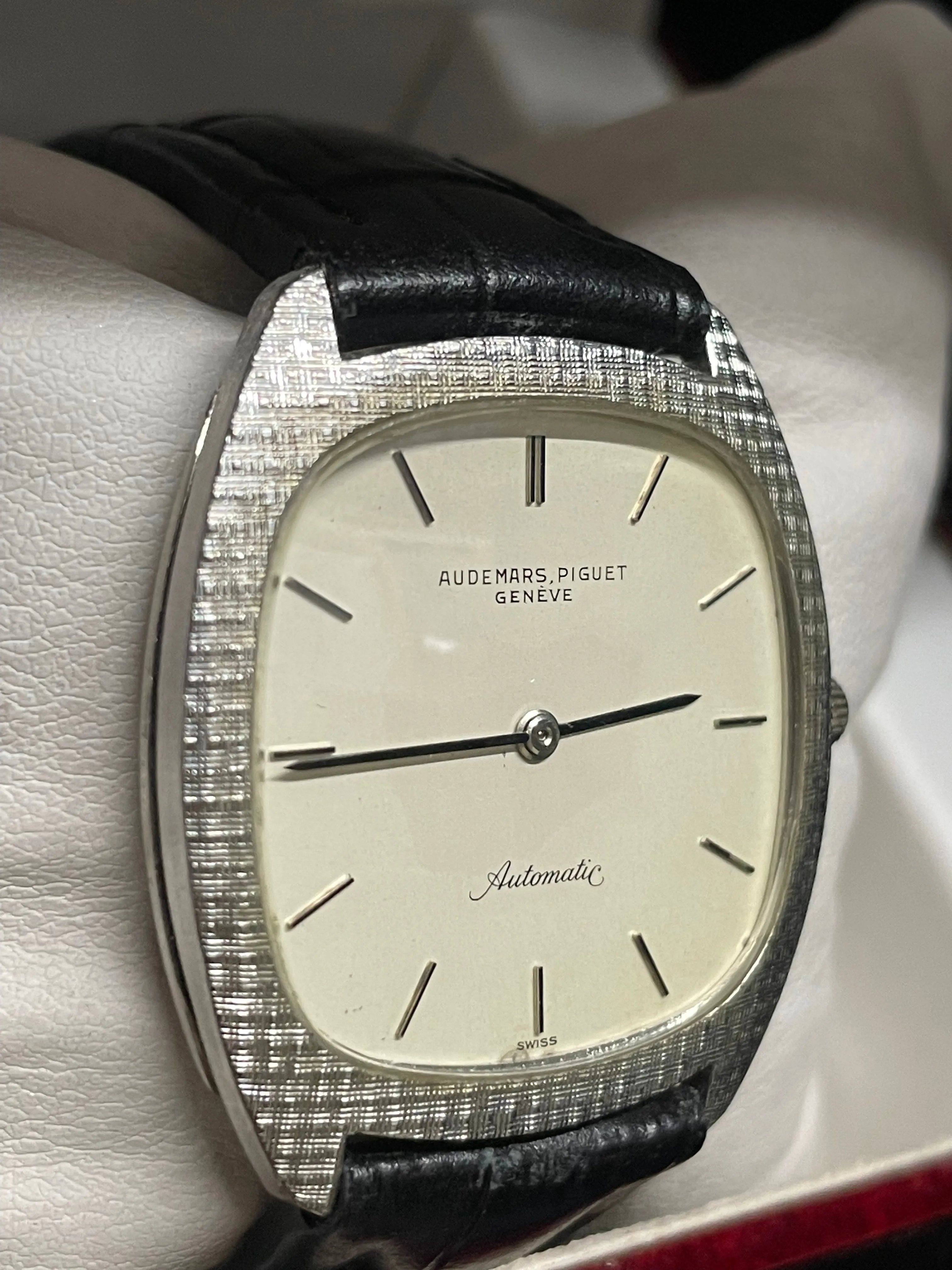 Audemars Piguet Vintage 1980s 18K White Gold Watch -Rare Model- $40K APR w/ COA!