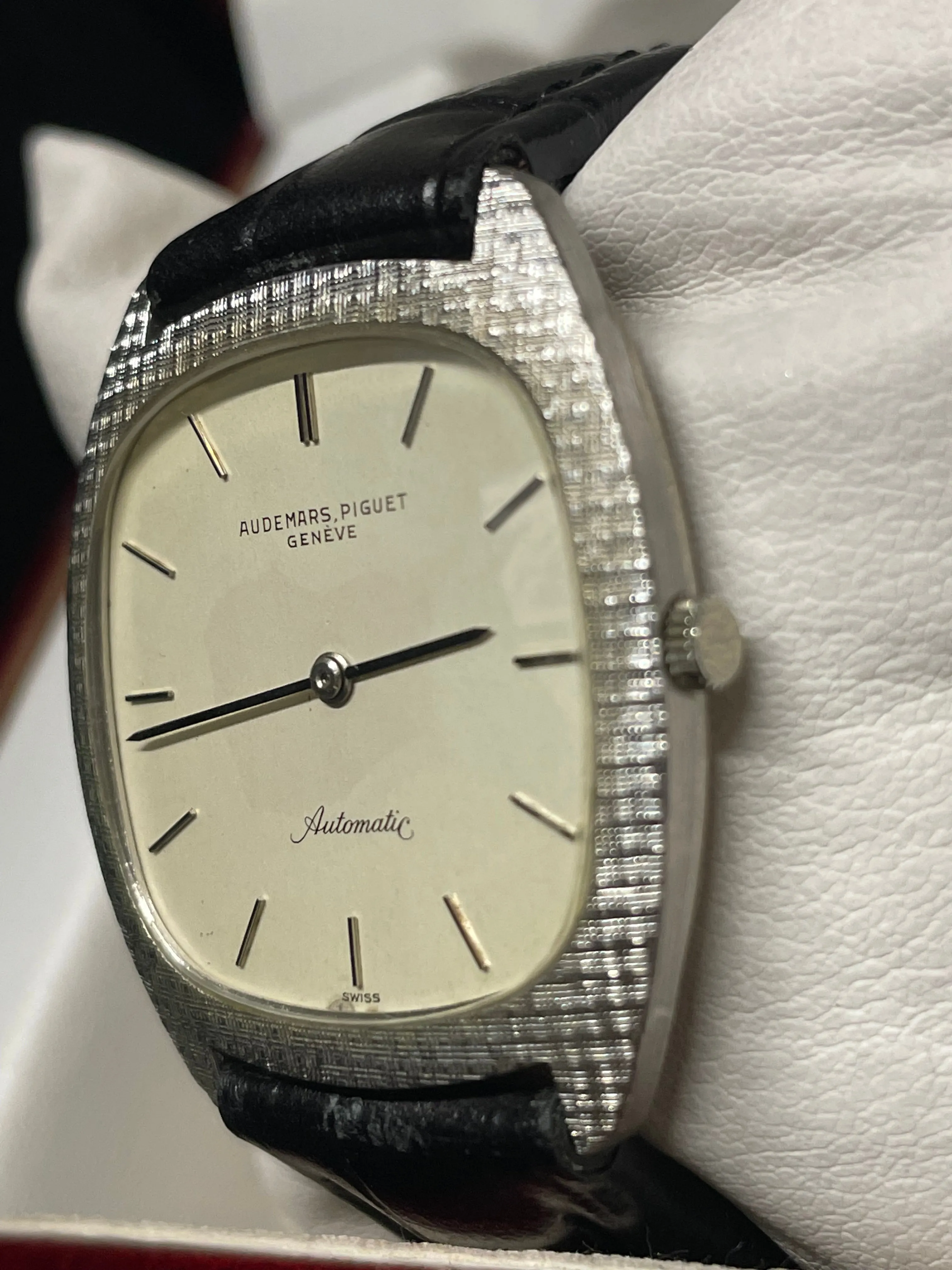 Audemars Piguet Vintage 1980s 18K White Gold Watch -Rare Model- $40K APR w/ COA!