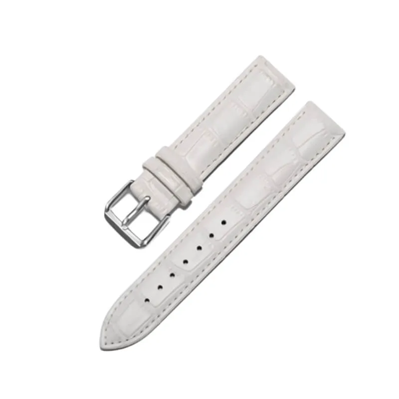 Bamboo Stripe Leather Band for Smart Watches