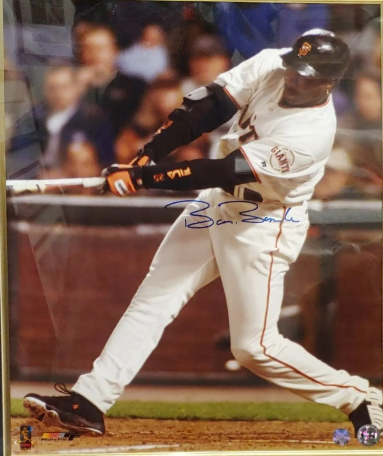 BARRY BONDS San Francisco Giants Autographed 500th Home Run Photo- $3K APR w/CoA