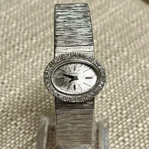 BAUME & MERCIER Ladies Solid White Gold Watch w/ 40 Diamonds! - $30K APR w/ COA!