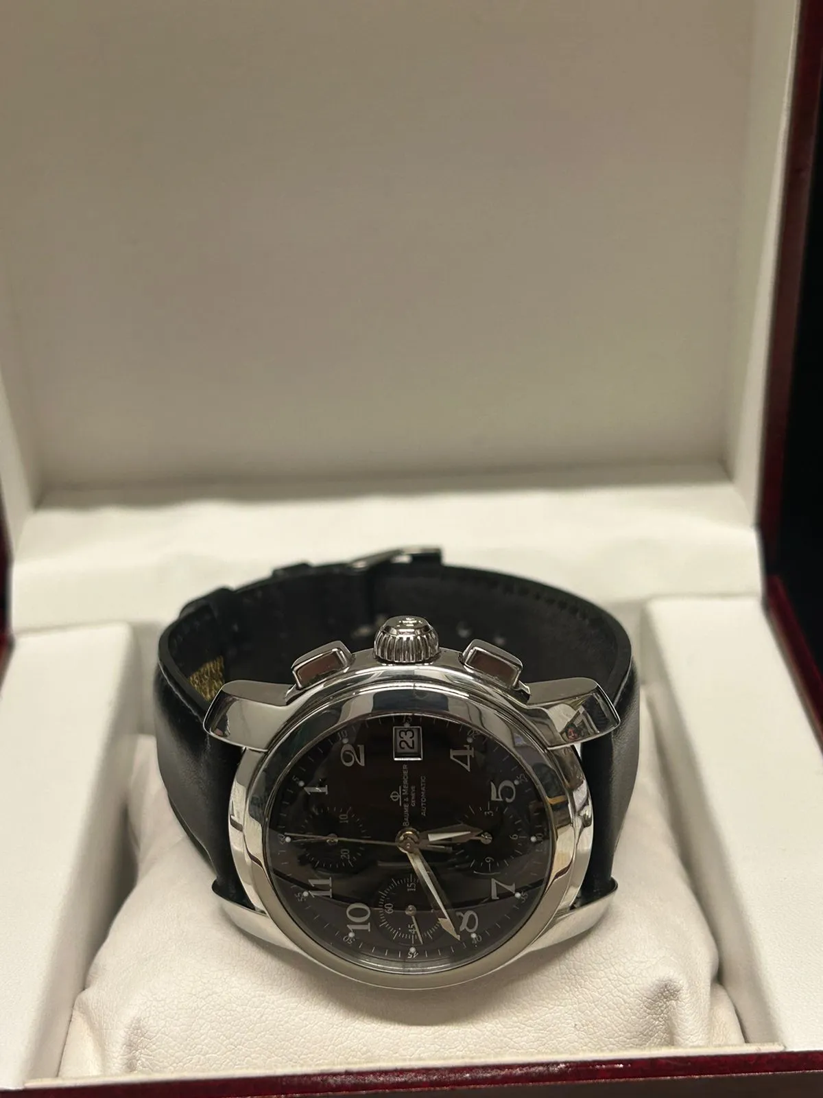 Baume & Mercier Men's Jumbo Automatic Chronograph - $8k APR w/ COA!!!