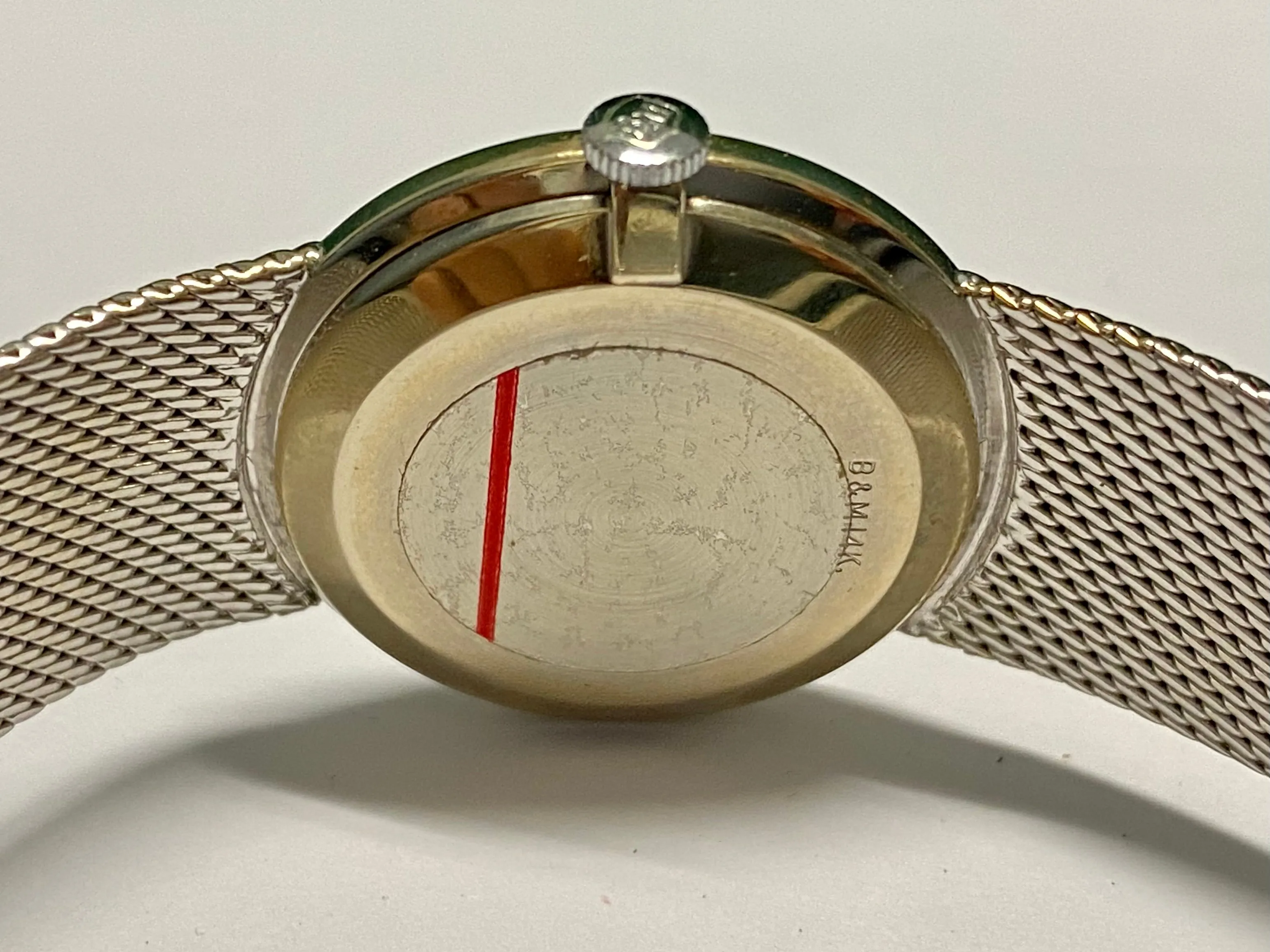 BAUME & MERCIER Vintage SWG w/ Platinum Tone Dial and Hands - $20K APR w/ COA!!!
