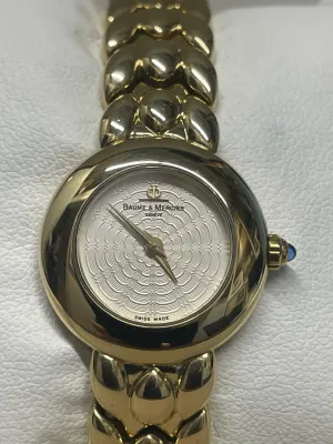 Baume &Mercier 18K Yellow Gold Ladies' Watch, Limited Edition - $30K APR w/ COA!