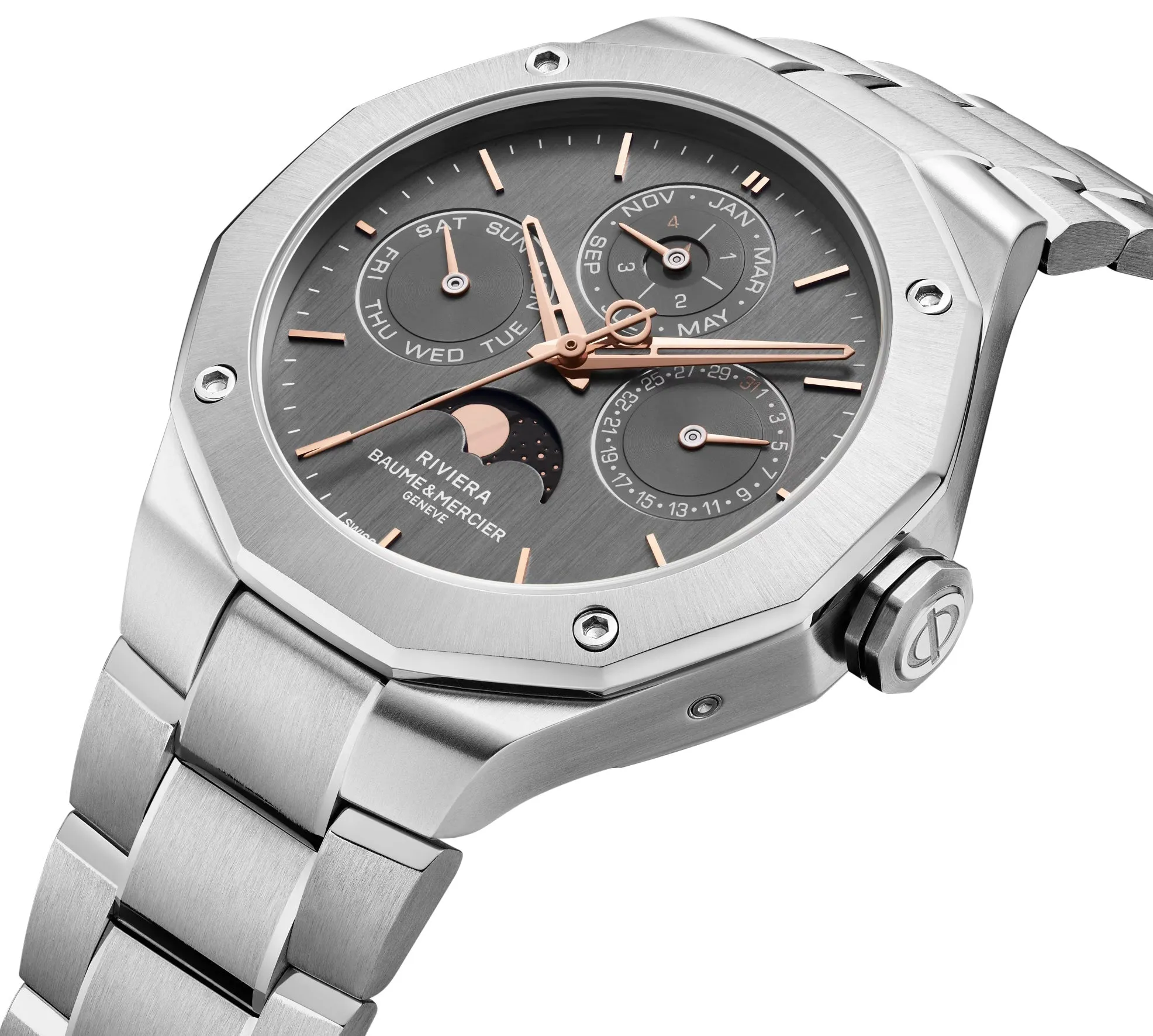 Baume et Mercier Riviera Automatic Perpetual Calender
