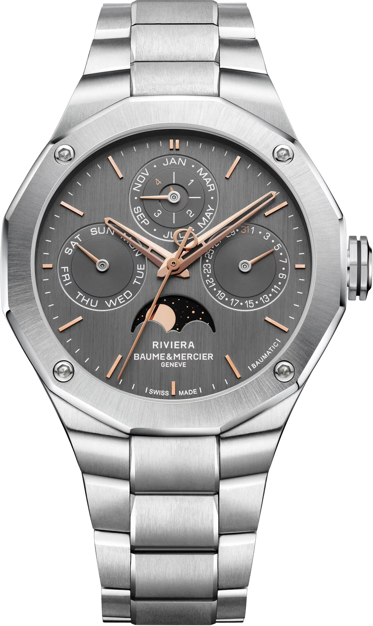 Baume et Mercier Riviera Automatic Perpetual Calender