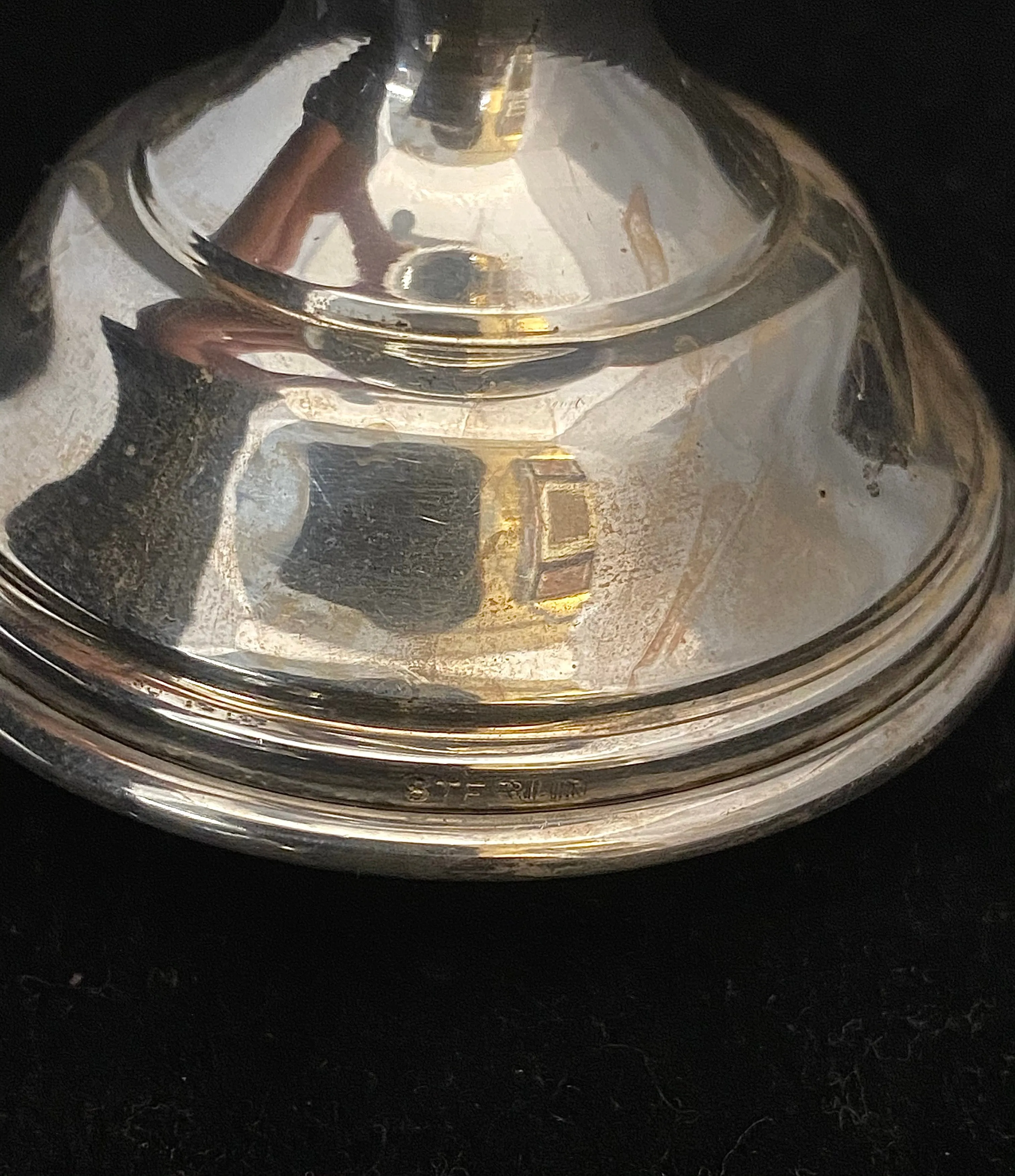 Beautiful Antique C. 1900s Sterling Silver Wine Cup and Plate Judaica - $1.5K APR Value w/ CoA!