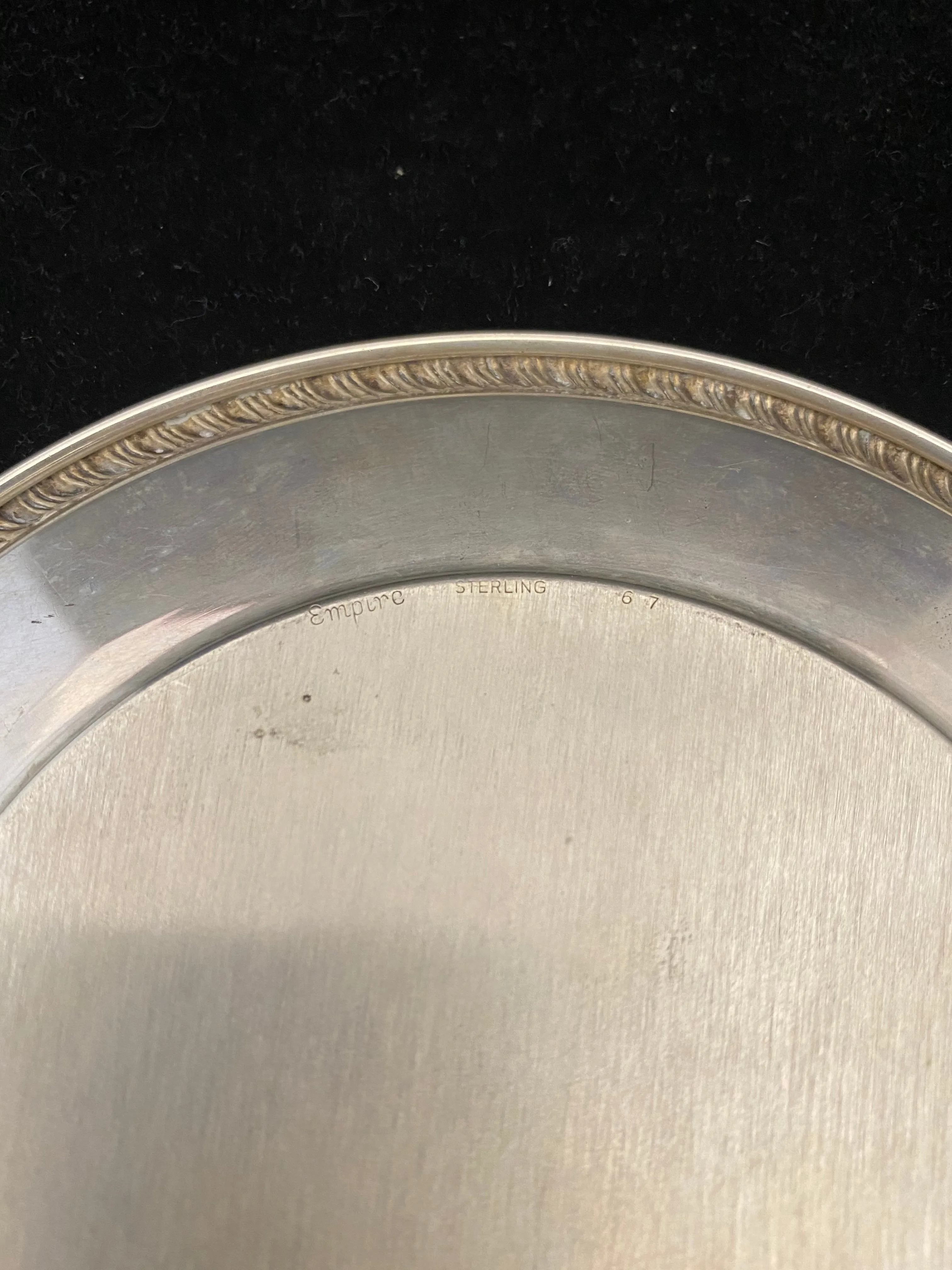 Beautiful Antique C. 1900s Sterling Silver Wine Cup and Plate Judaica - $1.5K APR Value w/ CoA!