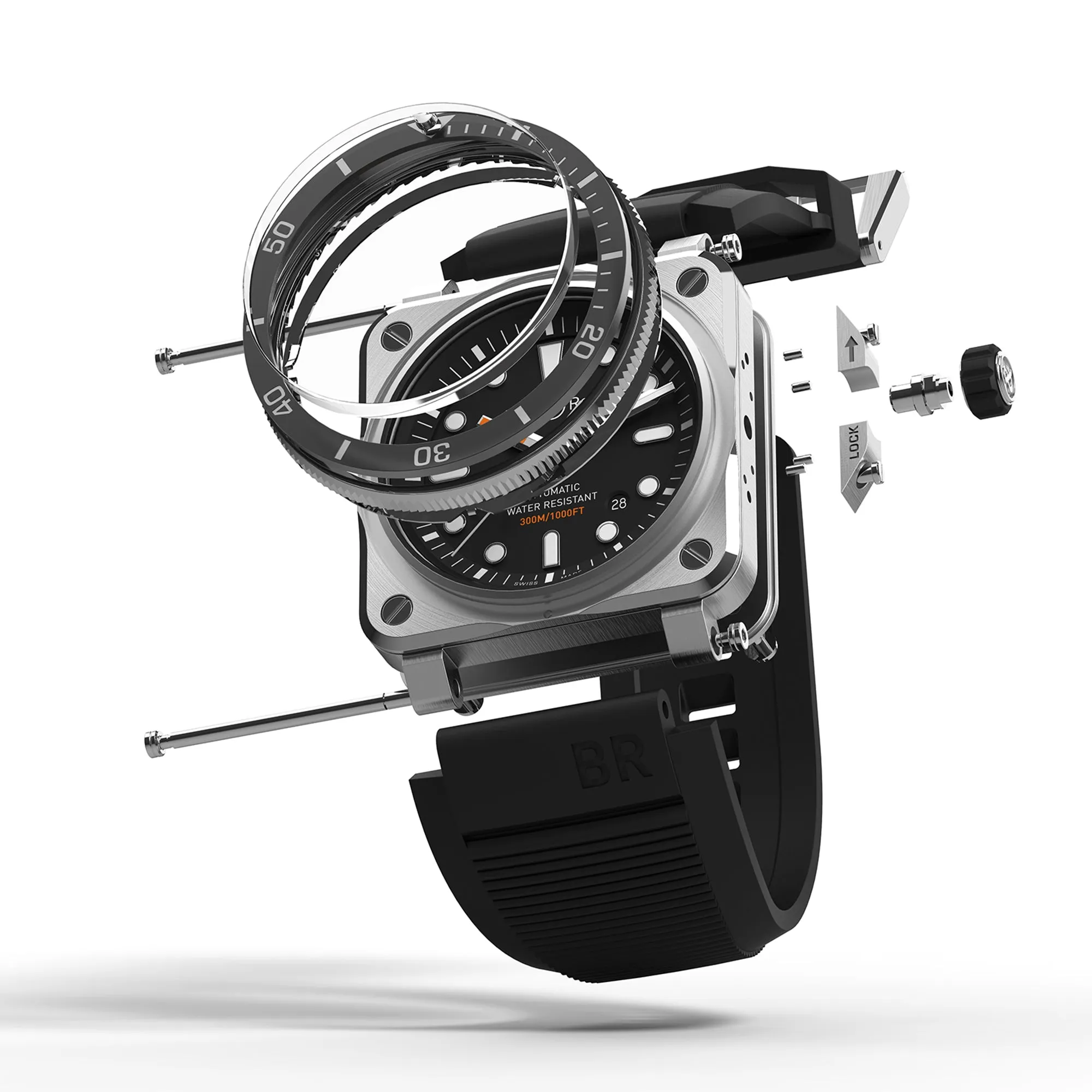 Bell & Ross - BR 03-92 Diver Black Dial
