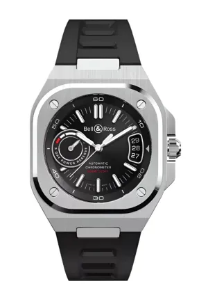 BELL & ROSS-BR-X5 BLACK STEEL
41 MM BR X-5R-BL-ST/SRB 1100101