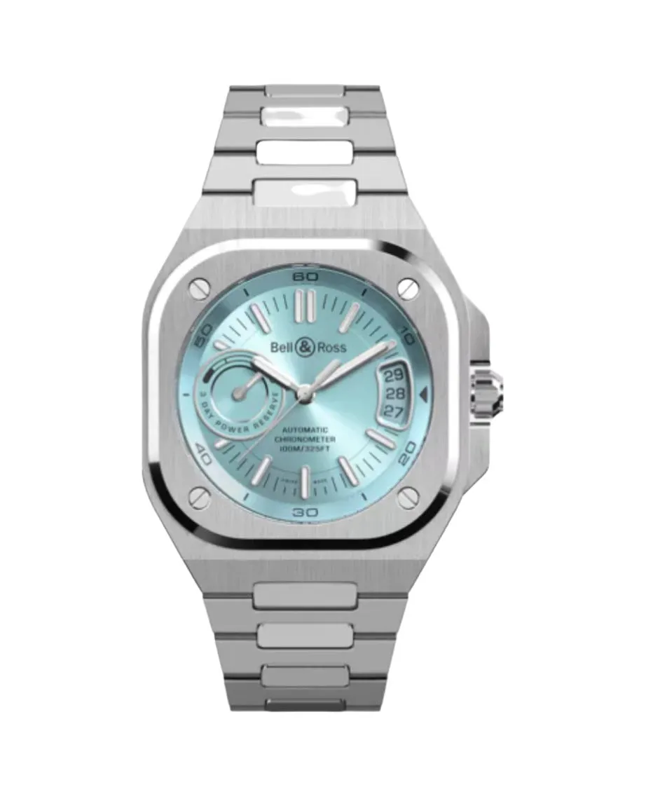 BELL & ROSS-BR-X5 ICE BLUE STEEL
41 MM BRX5R-IB-ST/SST