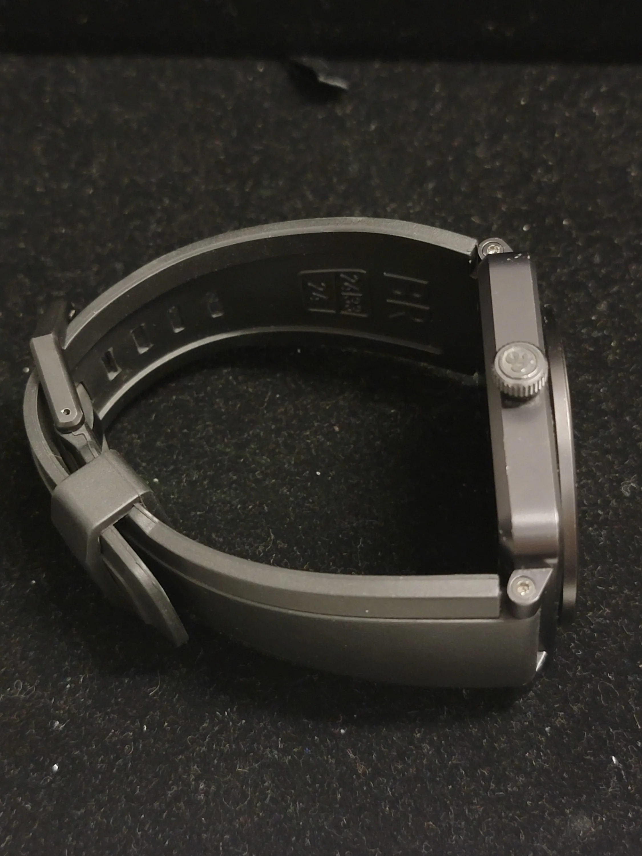 BELL & ROSS XL Limited Edition Black PVD Steel Tang Buckle- $8K APR Value w/ CoA