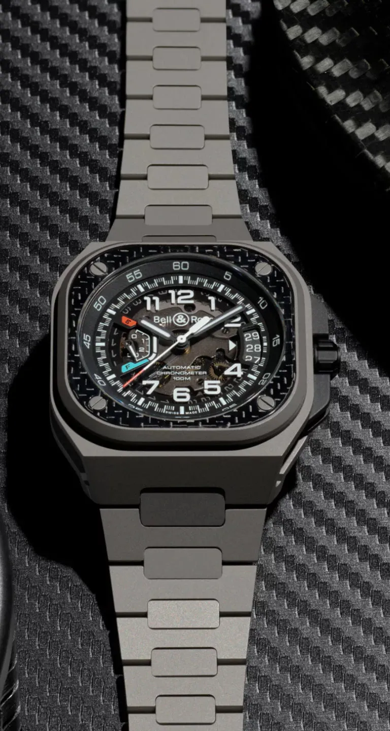 Bell&Ross- BRX5R-RAC-TI/STI RACING
41 MM