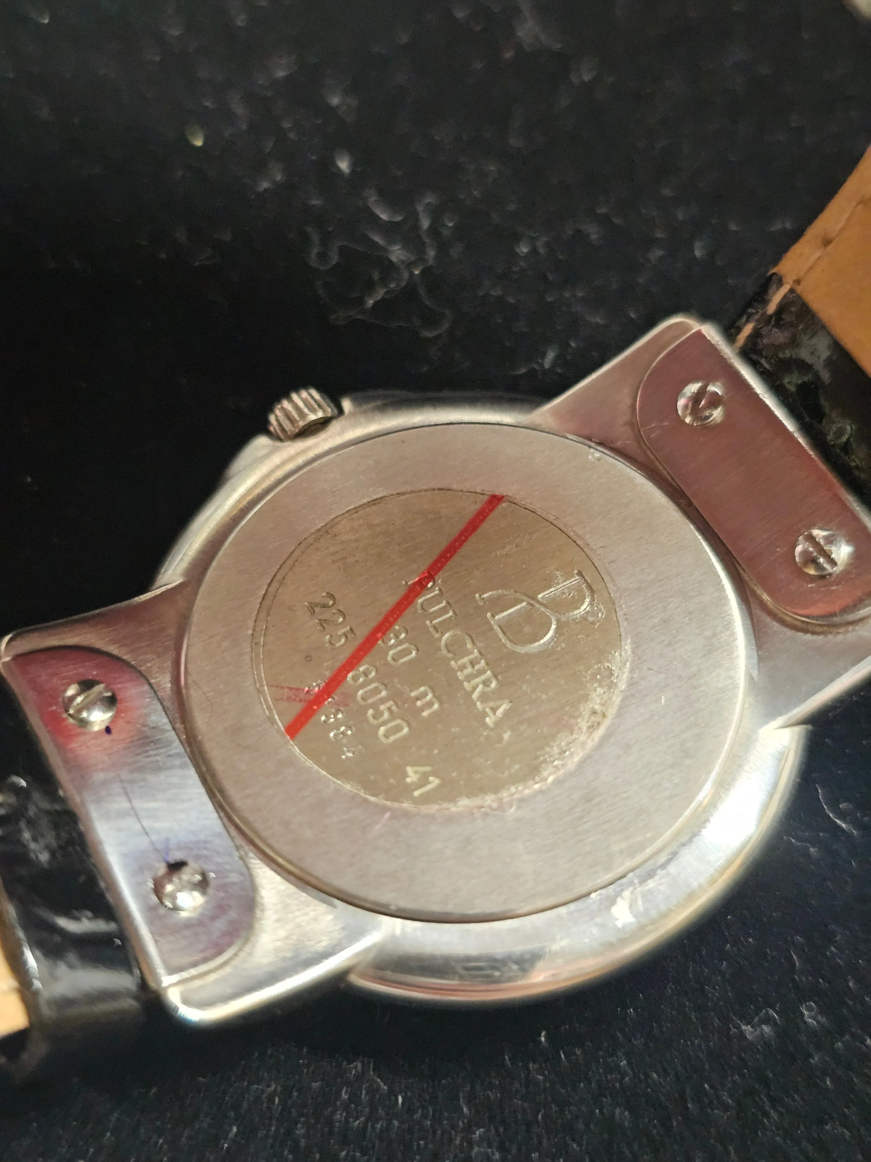 BERTOLUCCI SS Ref225 805041 Triple Calendar Moonphase MensWatch- $15K APR w/ COA