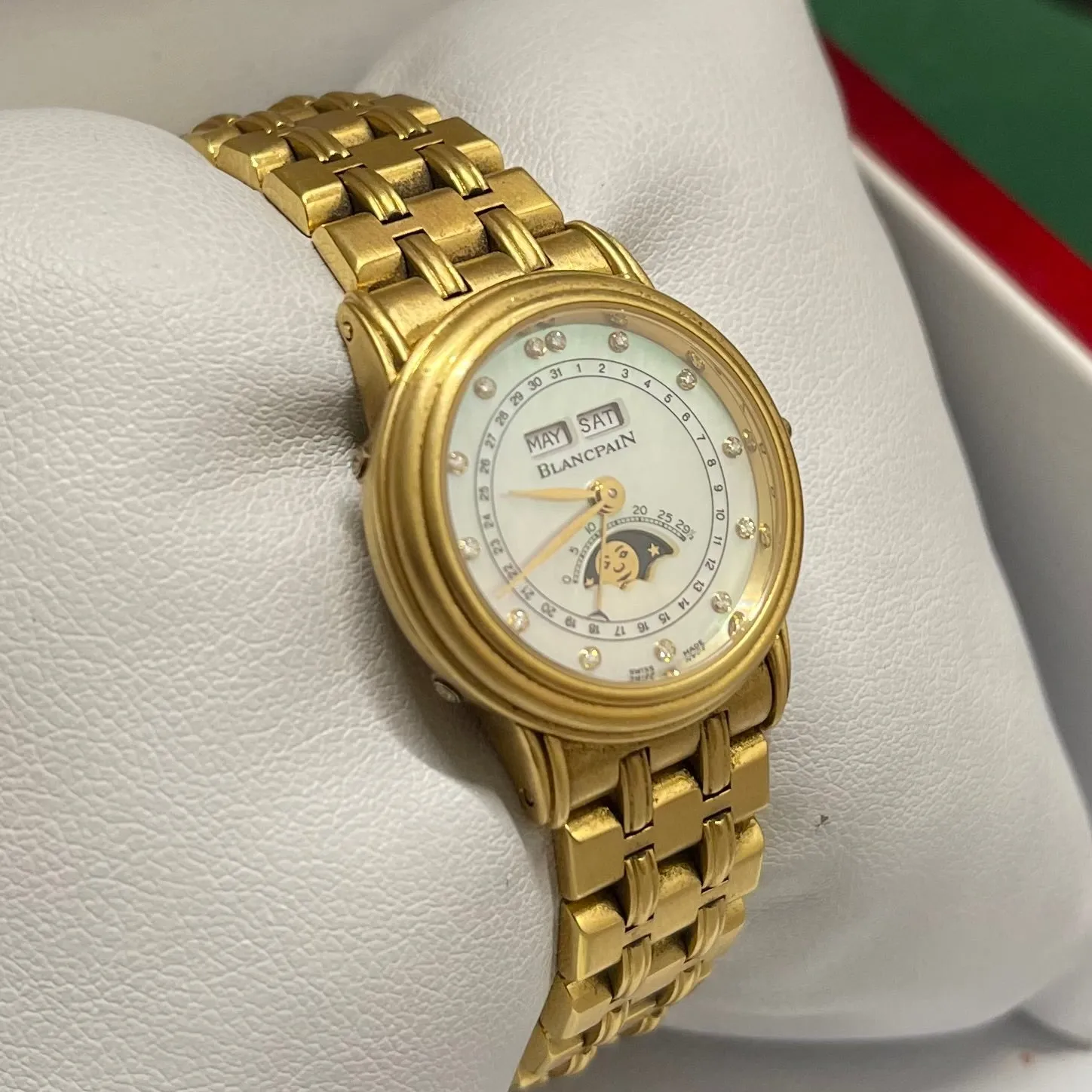 BLANCPAIN Ltd. Ed. Moonphase Calendar 18K YG Automatic Watch - $75K APR w/ COA!!