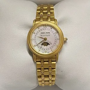 BLANCPAIN Ltd. Ed. Moonphase Calendar 18K YG Automatic Watch - $75K APR w/ COA!!