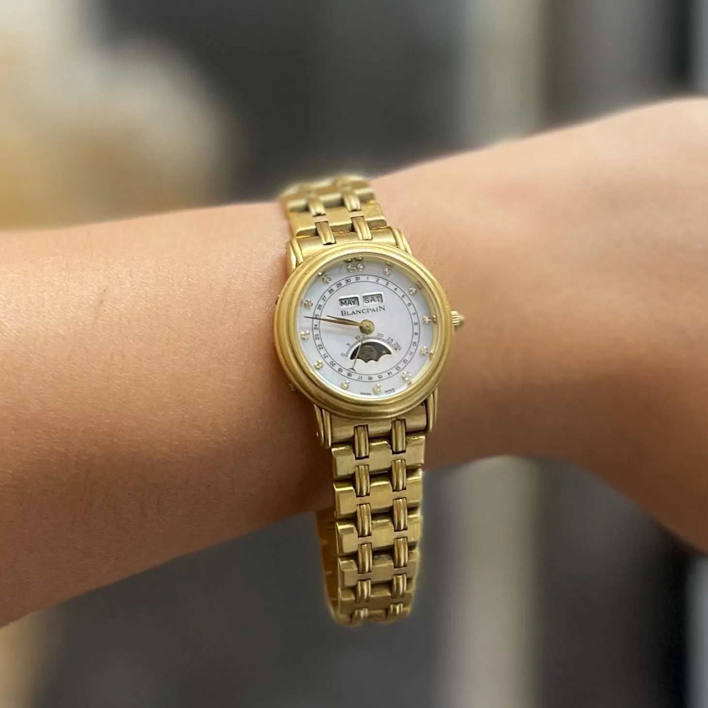 BLANCPAIN Ltd. Ed. Moonphase Calendar 18K YG Automatic Watch - $75K APR w/ COA!!