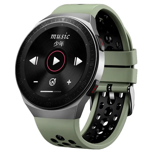 Bluetooth Call Full Touch Screen  Memory Music Smart Watch Waterproof Smartwatch Recording Function Sports Bracelet