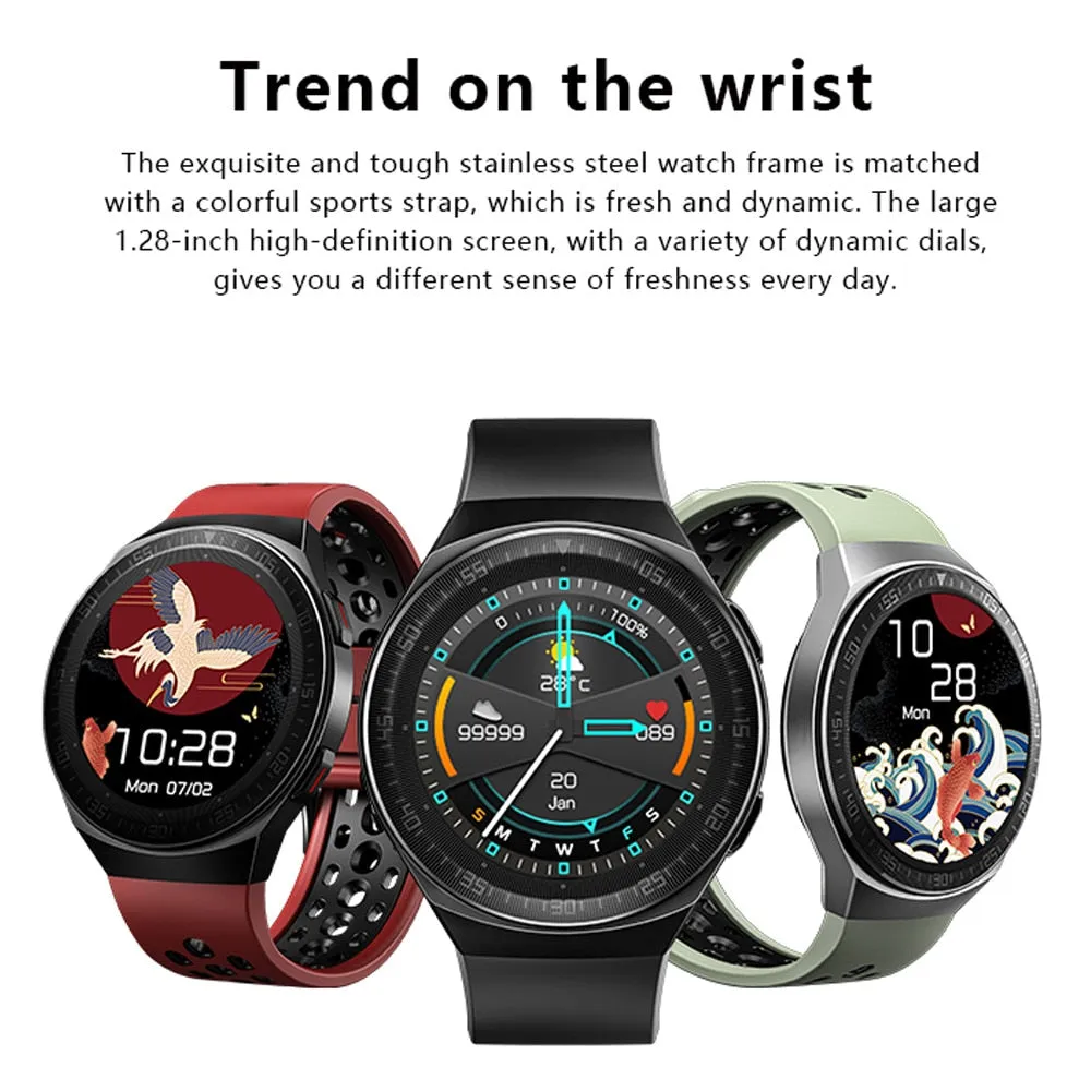 Bluetooth Call Full Touch Screen  Memory Music Smart Watch Waterproof Smartwatch Recording Function Sports Bracelet