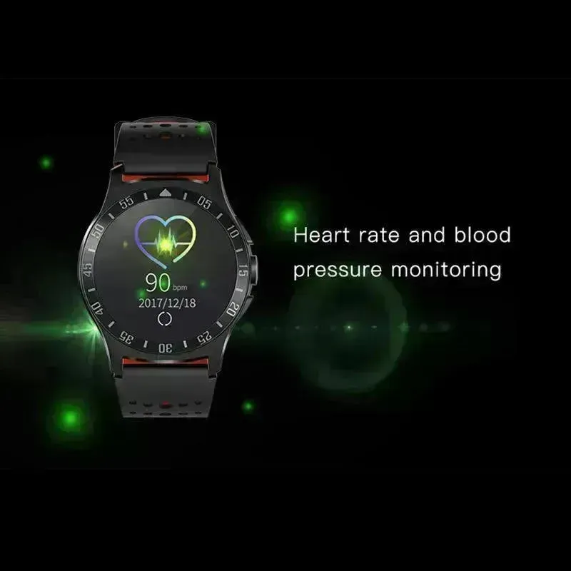Bluetooth Heart Rate Heartbeat Step Watch