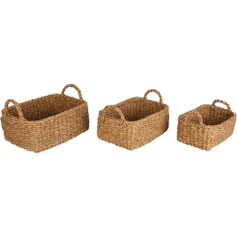 Botany Small Rectangular Seagrass Storage Basket