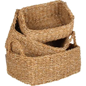 Botany Small Rectangular Seagrass Storage Basket