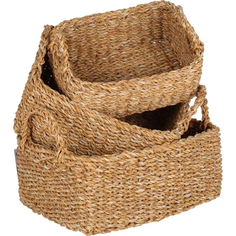 Botany Small Rectangular Seagrass Storage Basket