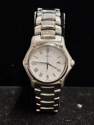 Brand New Ebel Beautiful High Polished SS Unisex’s WATCH - $8K APR w/ COA!!!