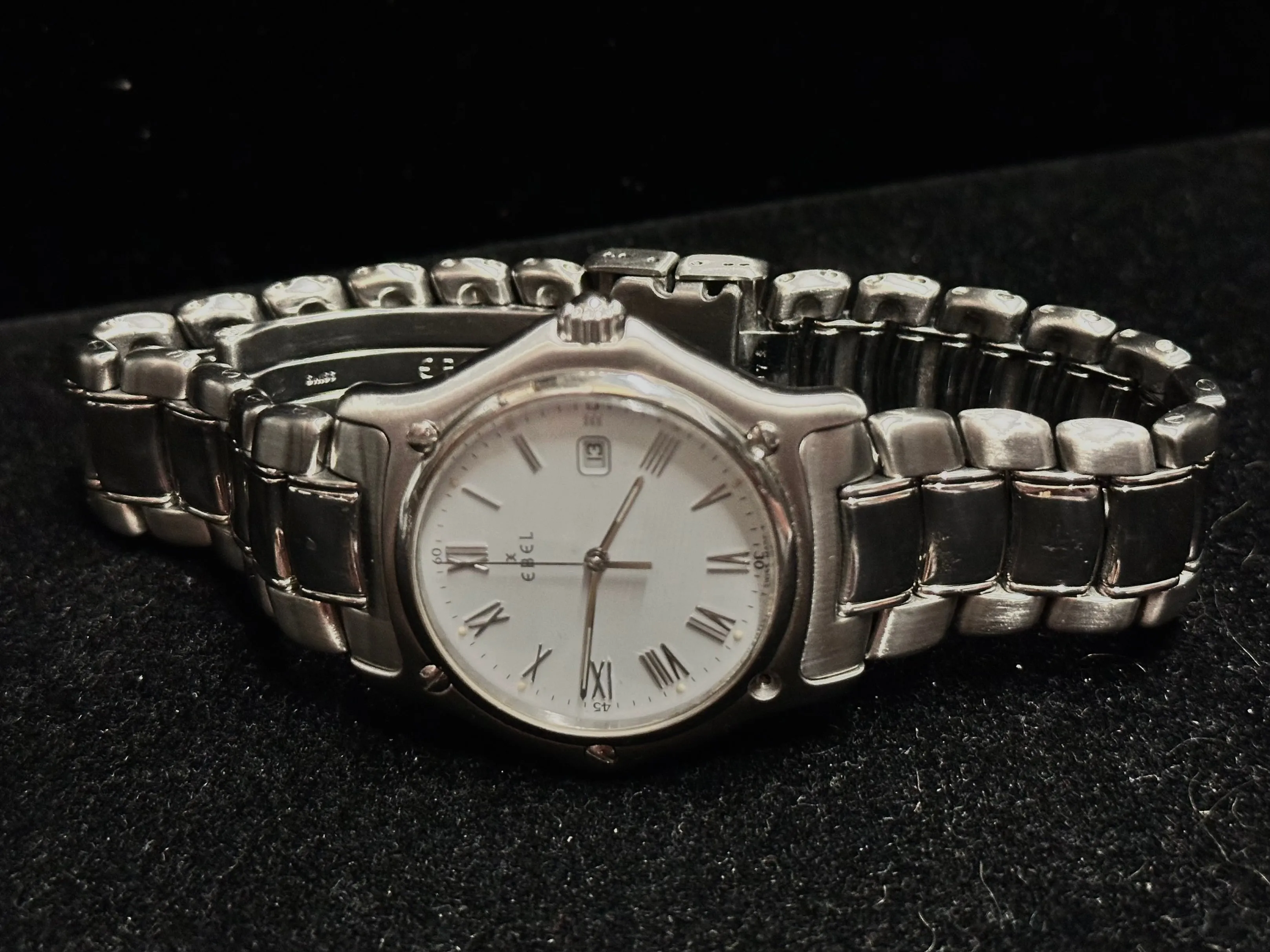Brand New Ebel Beautiful High Polished SS Unisex’s WATCH - $8K APR w/ COA!!!
