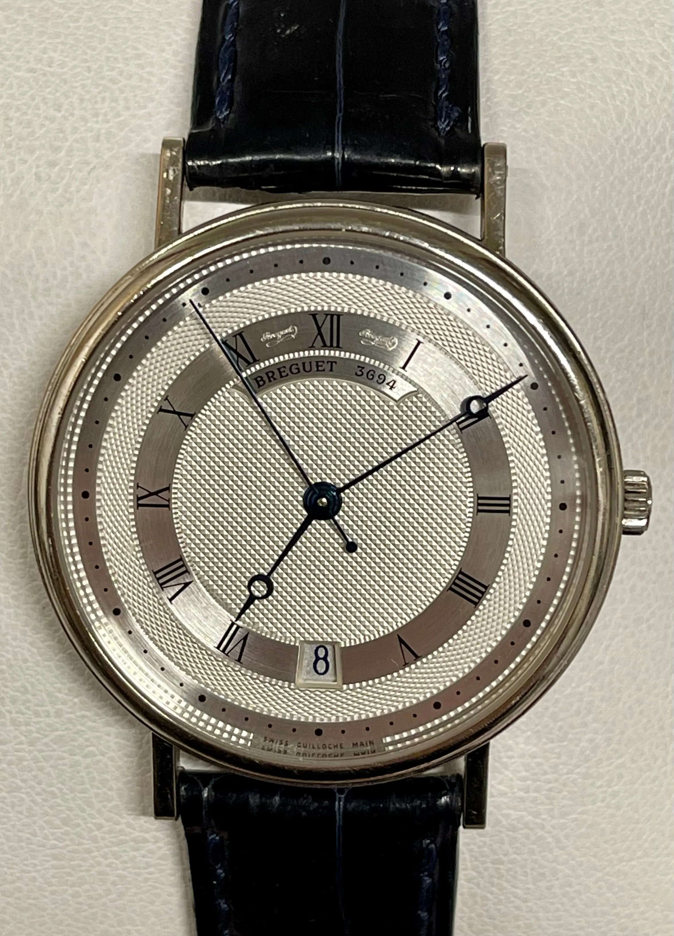 Breguet Ref.3694 18K White Gold Automatic Movement Wristwatch - $40K APR w/ COA!