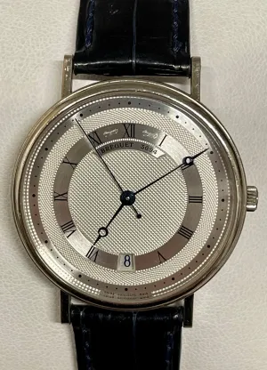 Breguet Ref.3694 18K White Gold Automatic Movement Wristwatch - $40K APR w/ COA!