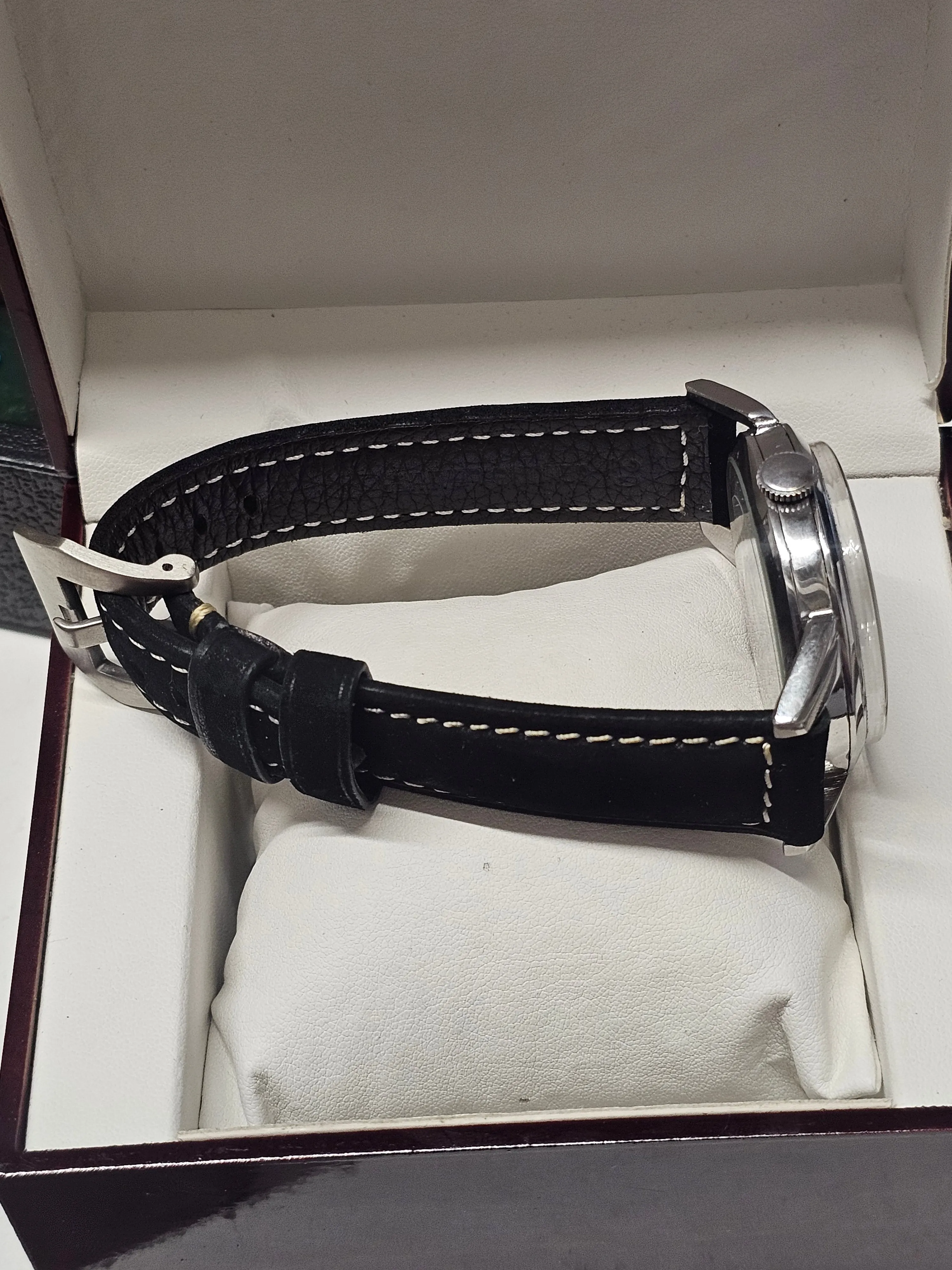BREGUET Vintage 1920's Steel Unique Skeleton Back Men's Watch - $30K APR w/ COA!