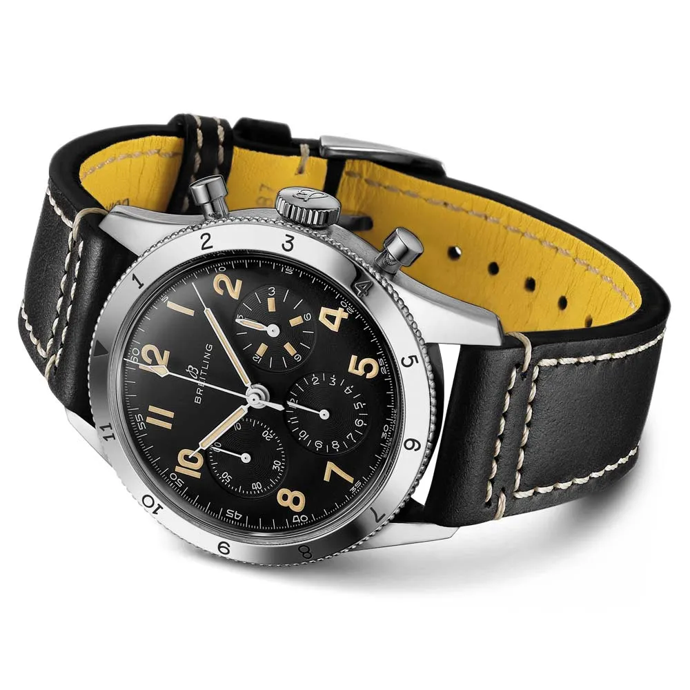 Breitling Aviator 8 AVI REF. 765 1953 Re-Edition Chronograph 41mm Manual Wound Gents Watch AB0920131B1X1