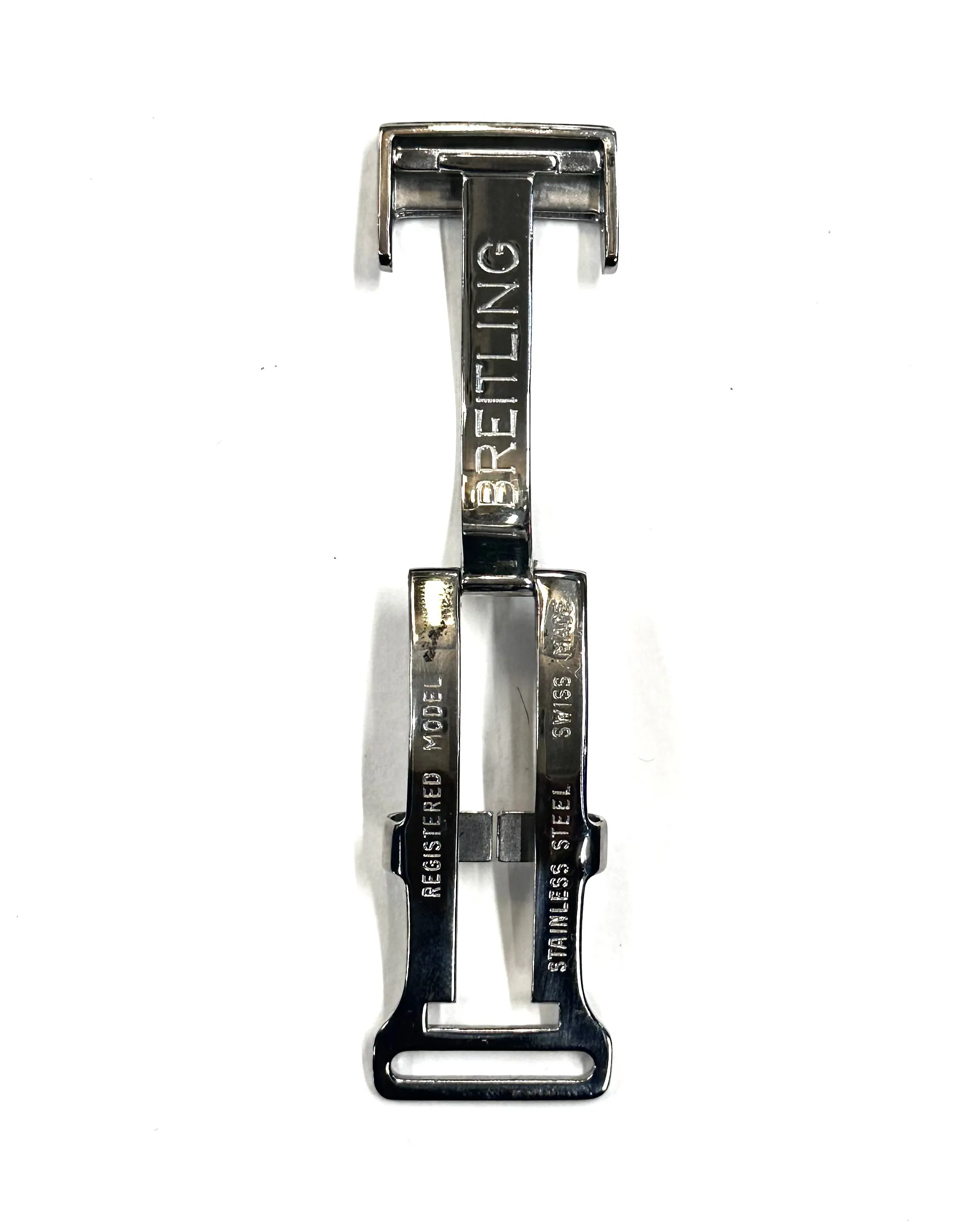 Breitling Brand New Stainless Steel Deployment Buckle - $800 APR VALUE w/ C