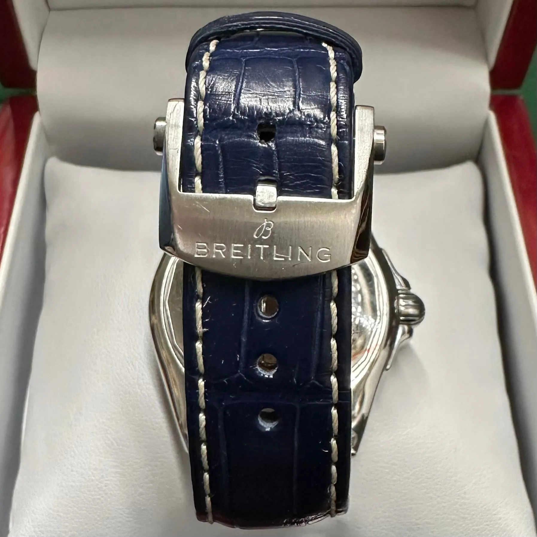 BREITLING Jumbo Chronometer Automatic Perpetual Men's SS Watch- $20K APR w/ COA!