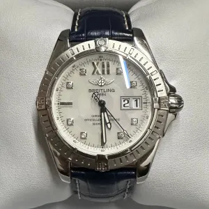 BREITLING Jumbo Chronometer Automatic Perpetual Men's SS Watch- $20K APR w/ COA!