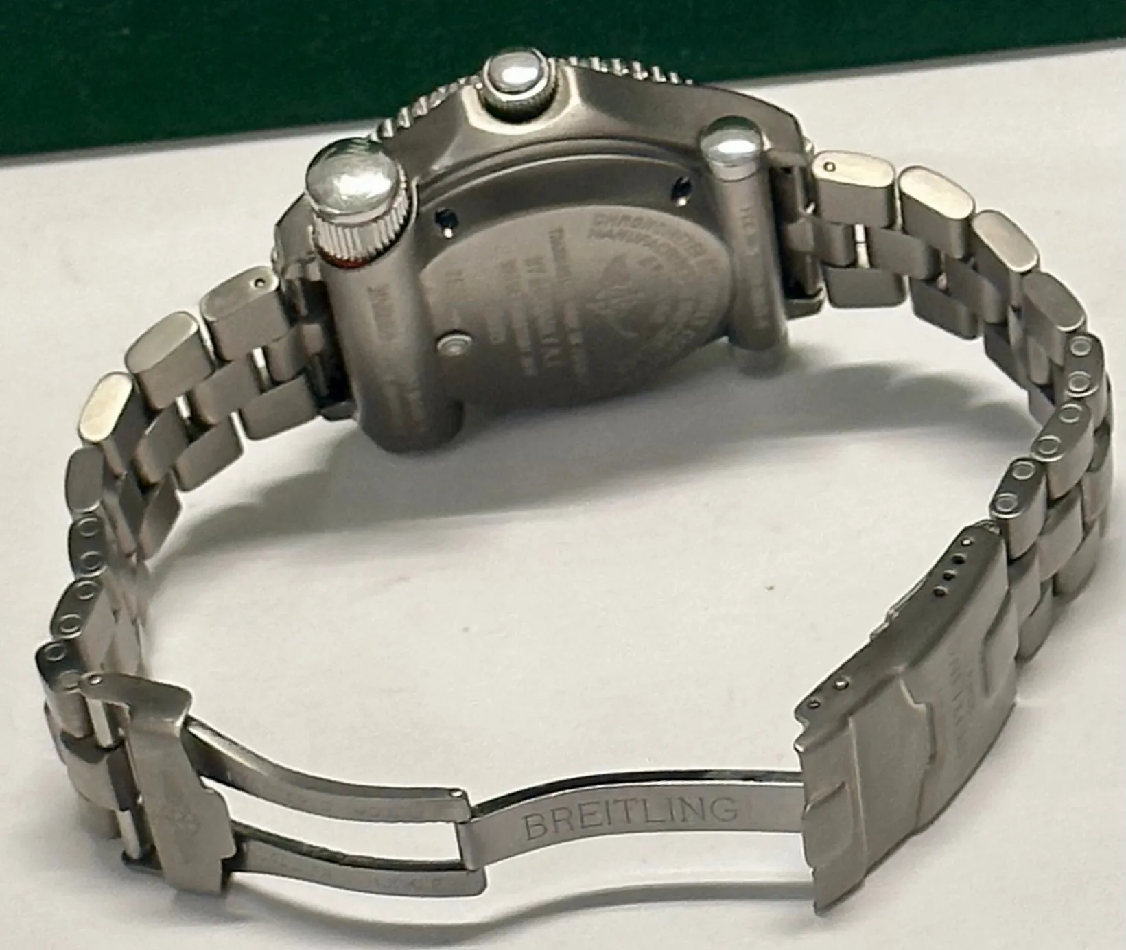 BREITLING Men's Emergency Wristwatch Titanium First Edition - $20K APR w/ COA!!!