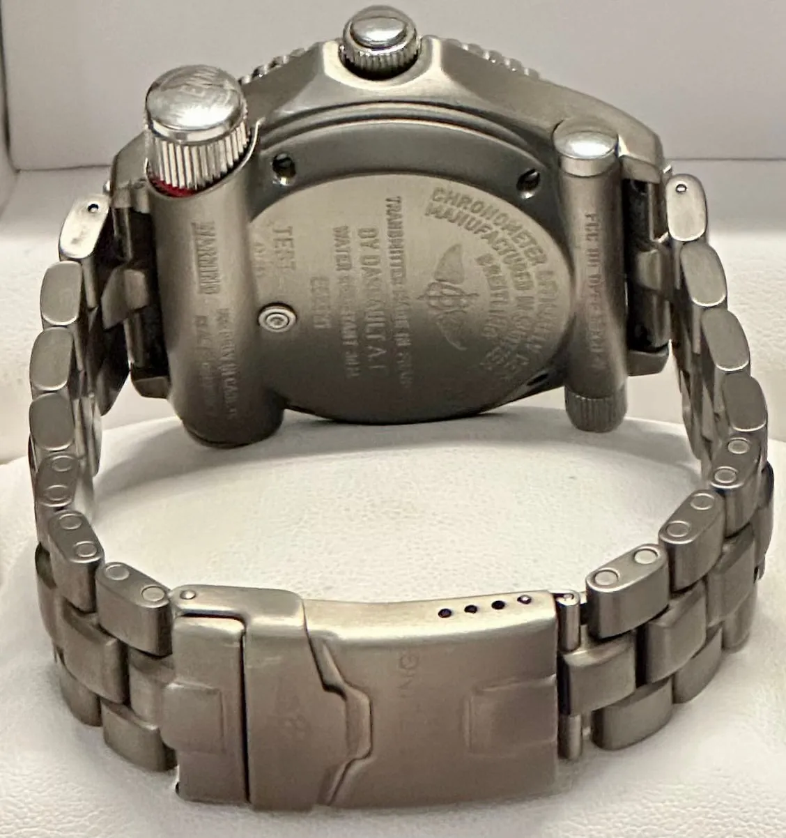 BREITLING Men's Emergency Wristwatch Titanium First Edition - $20K APR w/ COA!!!