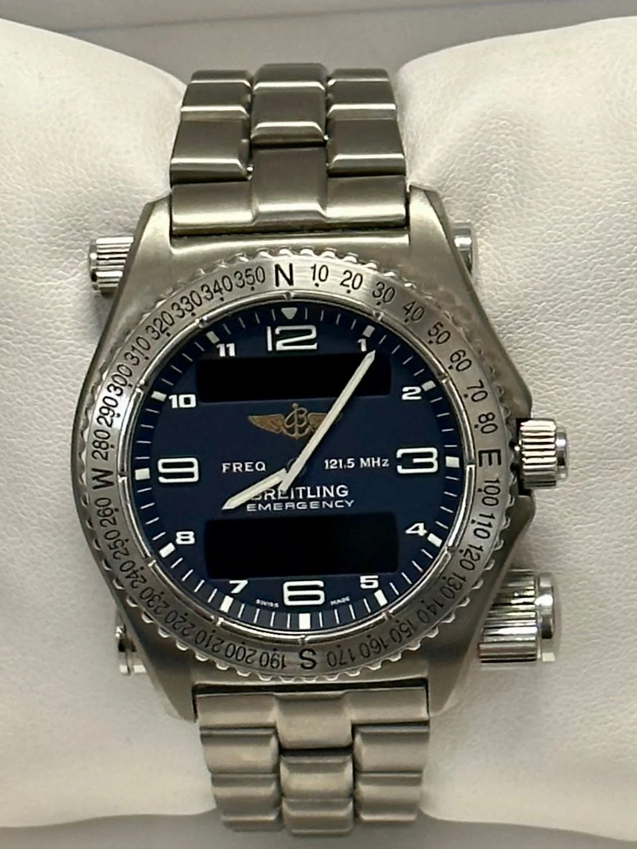 BREITLING Men's Emergency Wristwatch Titanium First Edition - $20K APR w/ COA!!!