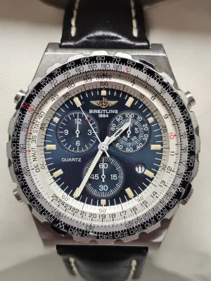 BREITLING Navitimer, Diving Bezel Beautiful Steel Men's Watch - $10K APR w/ COA!