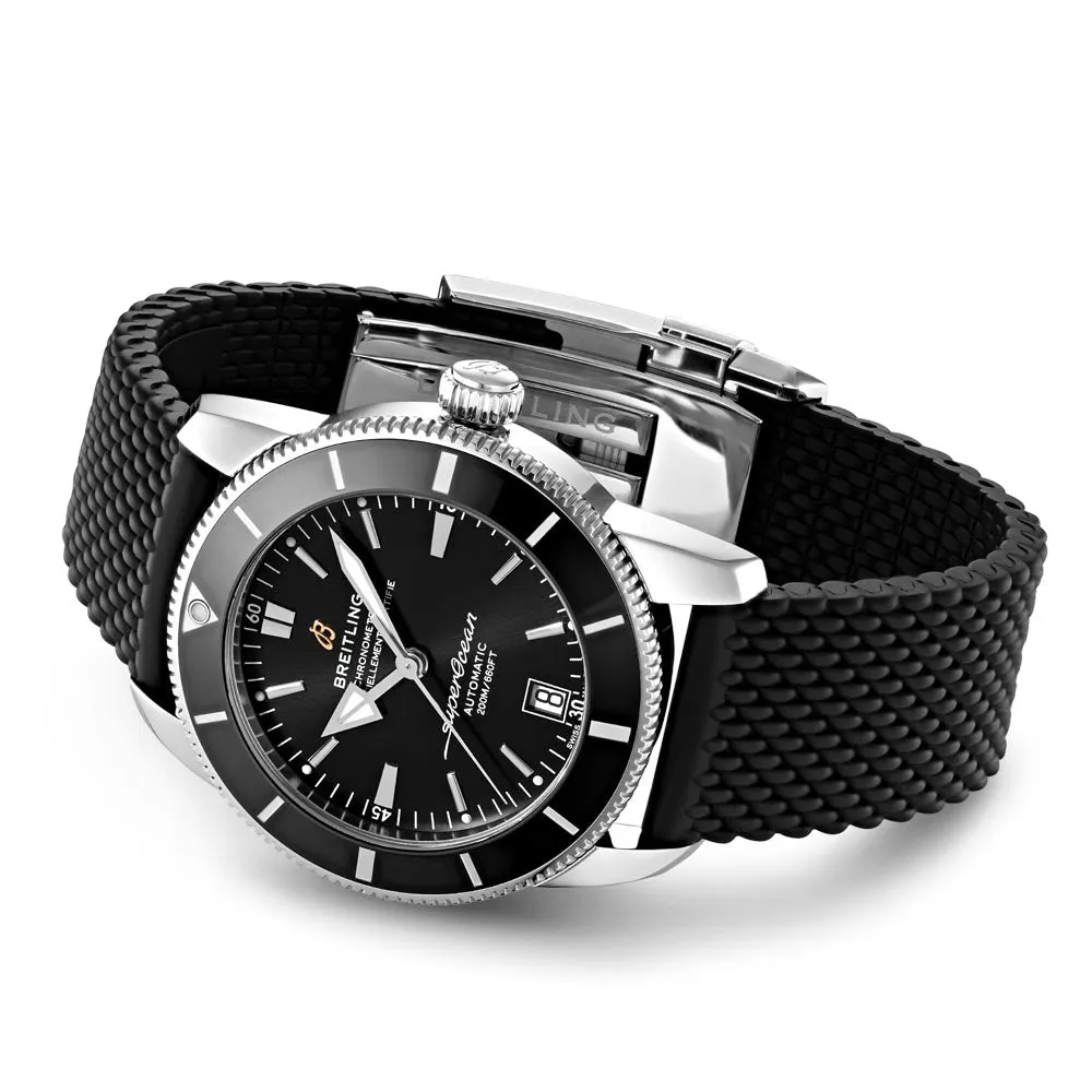Breitling Superocean Heritage 42mm Black Dial Automatic Gents Watch AB2010121B1S1