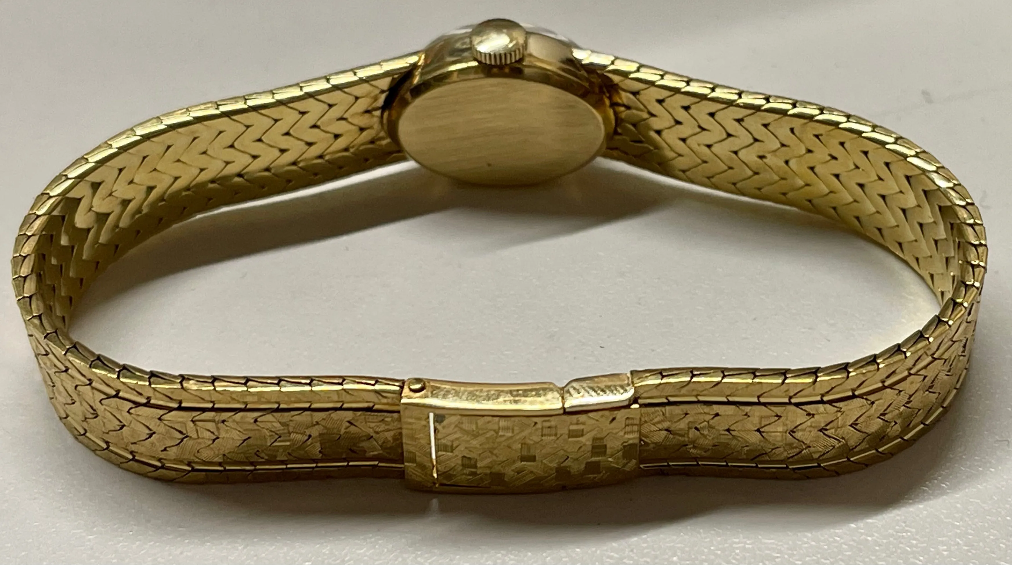 BUCHERER Vintage Unique 18K YG w/ 18K YG Bracelet Ladies Watch- $20K APR w/ COA!