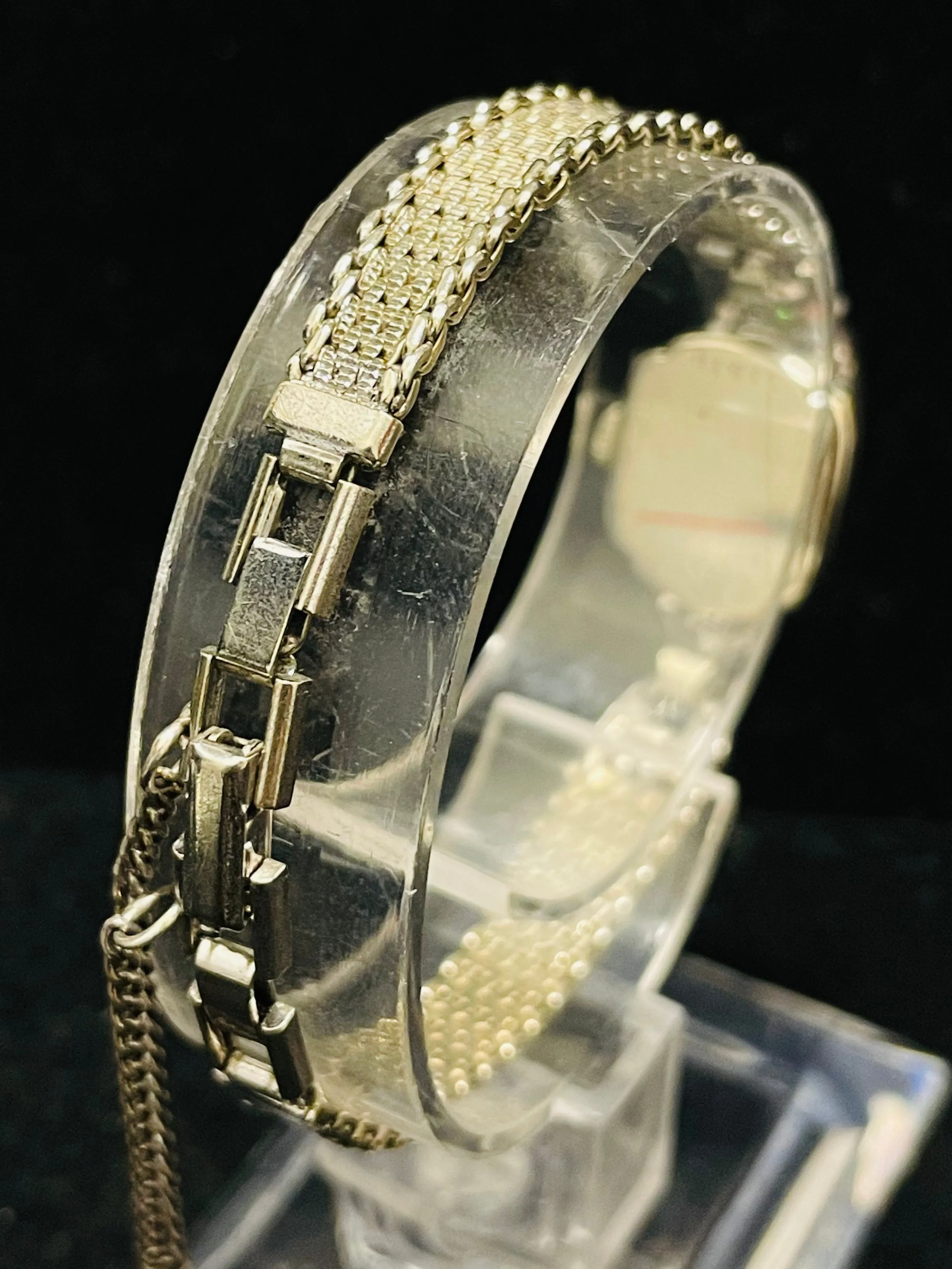 BULOVA 1920'S VINTAGE BEAUTIFUL LADIES SOLID WHITE GOLD WATCH - $10K APR w/ COA!