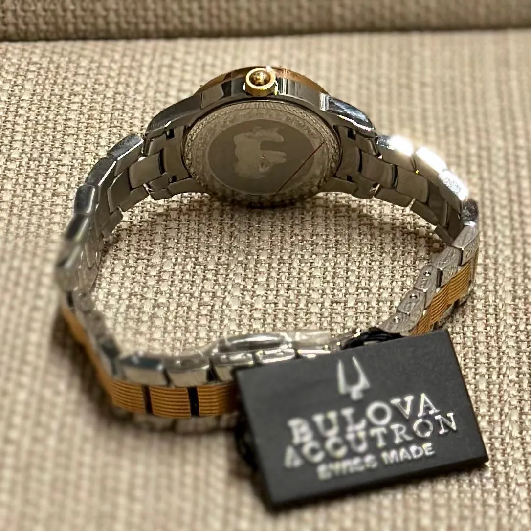 Bulova Accutron Beautiful Ladies Watch w/ 8 Diamond & MOP Dial - $2K APR w/ COA!