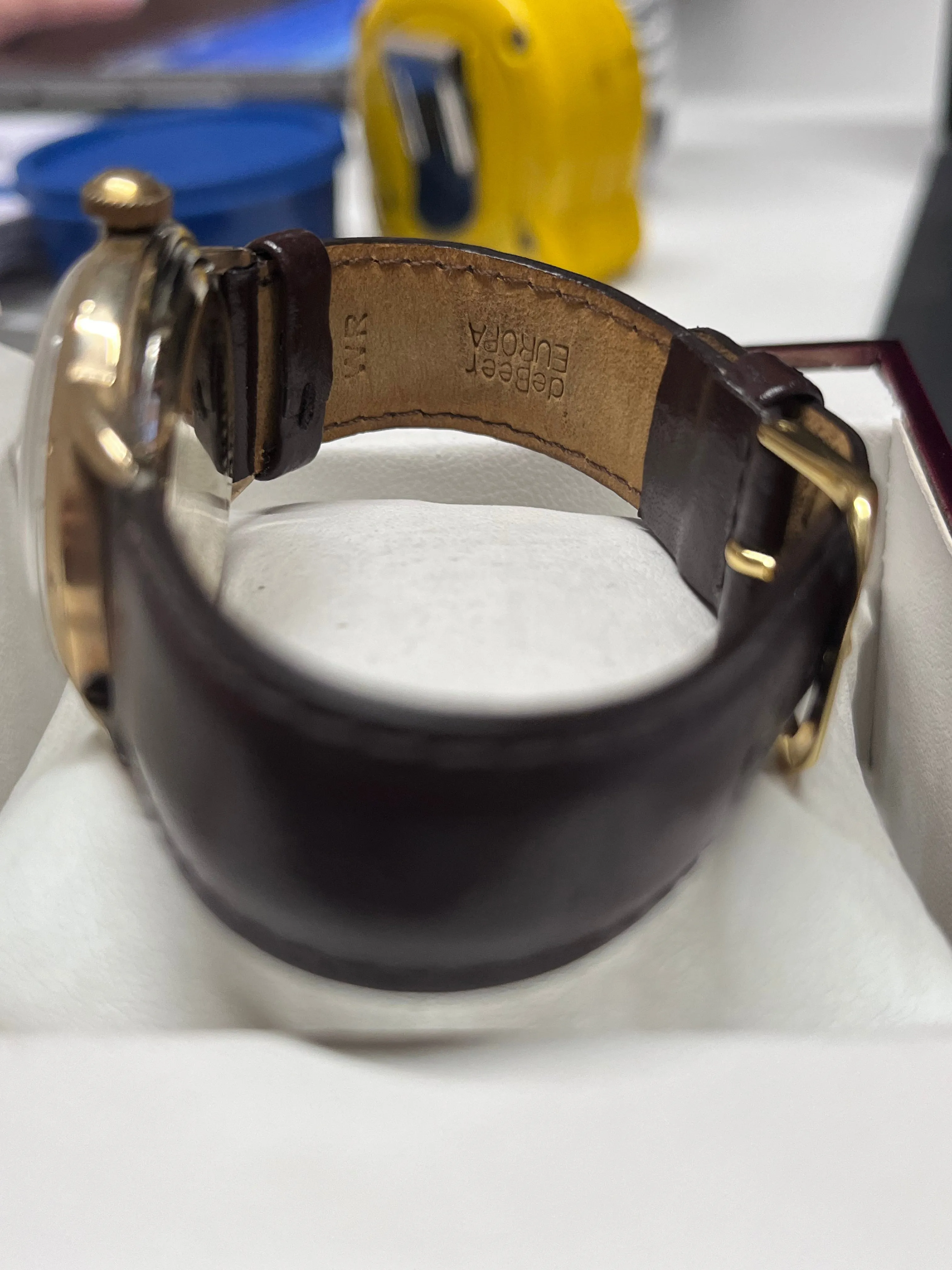 BULOVA Two Tone Gold 10K GF Men's Wristwatch Beautiful Design - $4K APR w/ COA!!