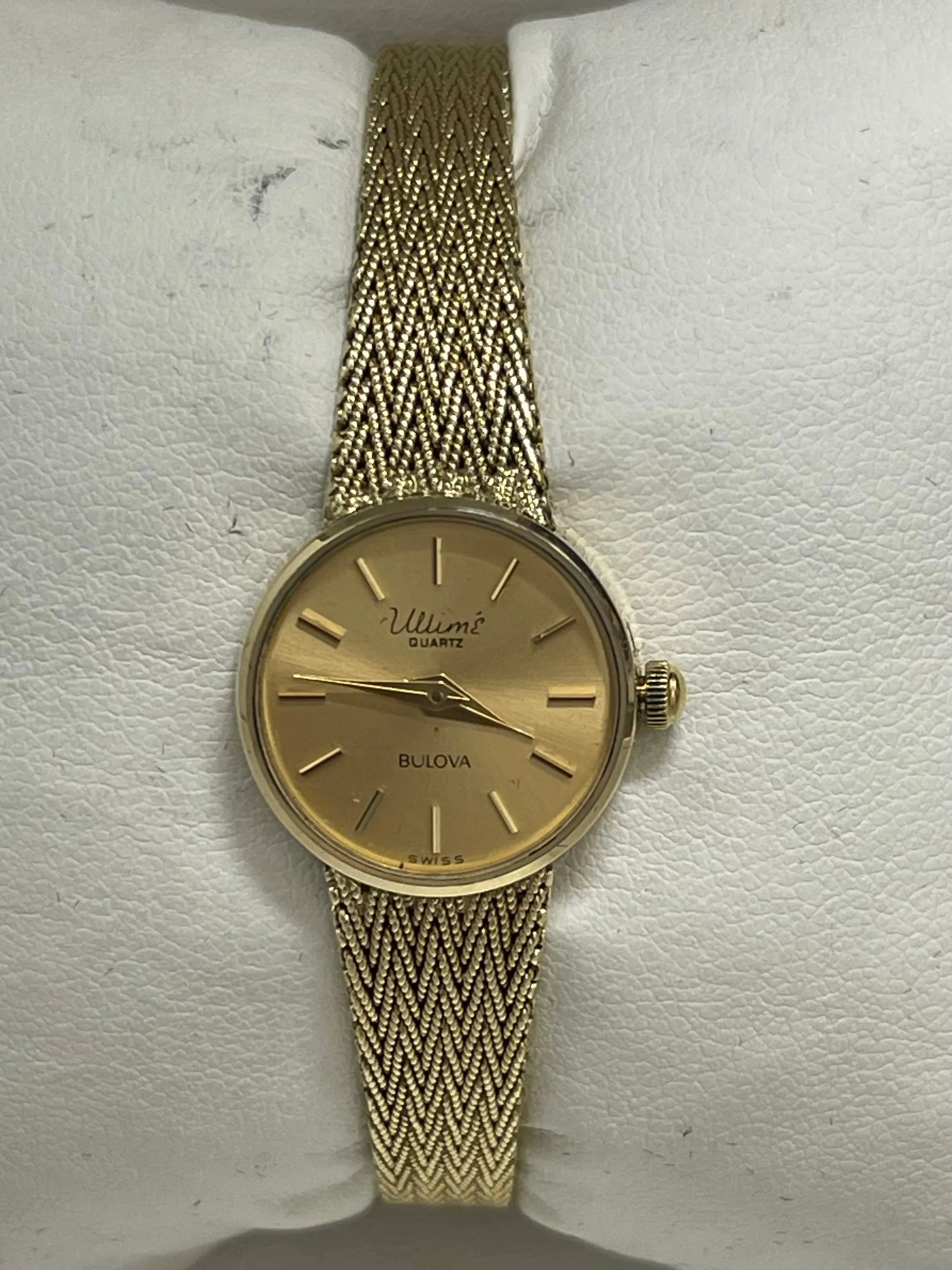 Bulova Ultime Beautiful Solid YG Ladies Antique Wrist Watch - $10K APR w/ COA!!!