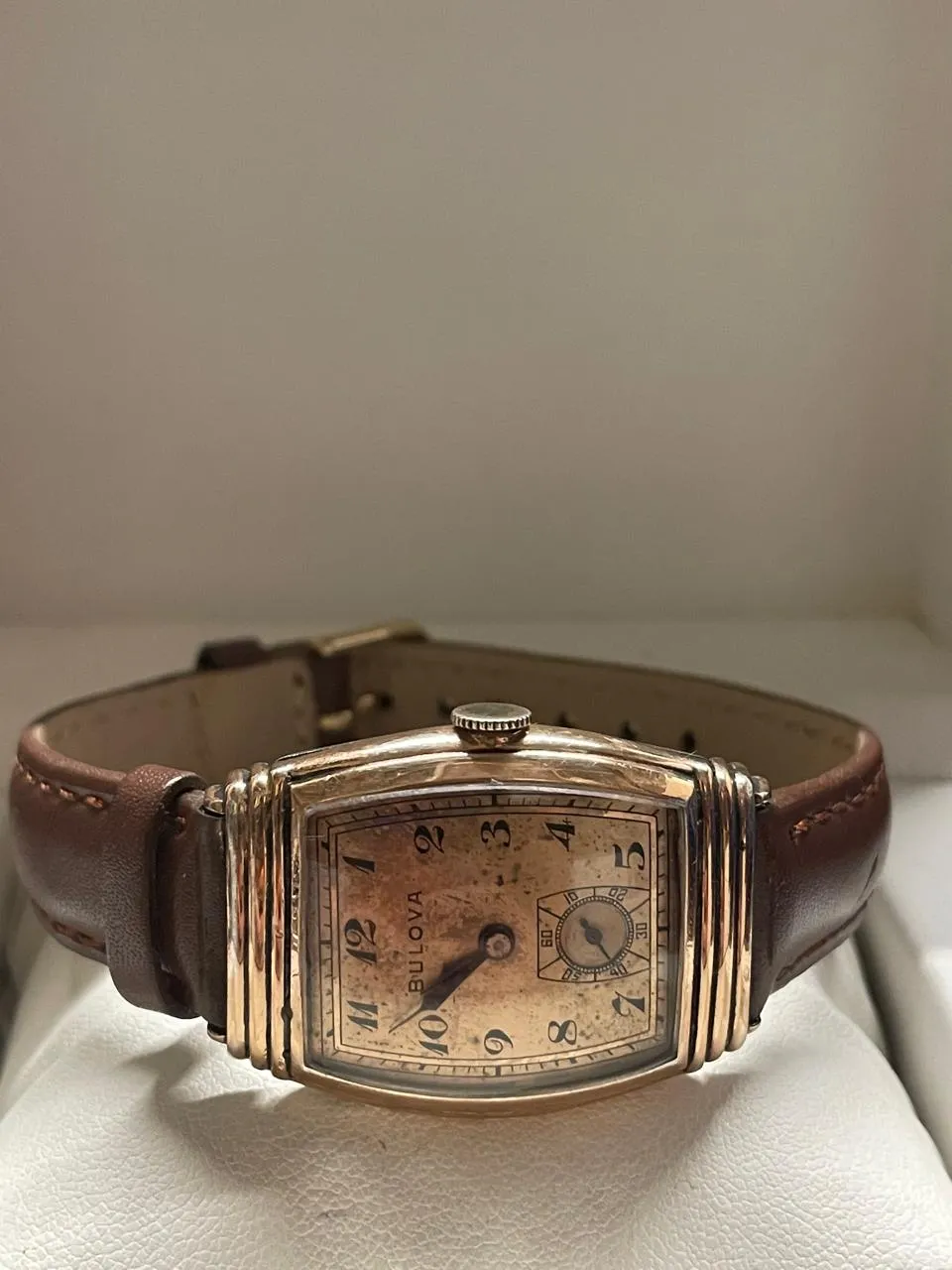 Bulova Vintage 1930s Curvex Rose Gold Watch, Mechanical, Unisex- $6K APR w/ COA!